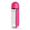 Daily pill organizer - box - water bottle - leak-proof - 600mlWater bottles