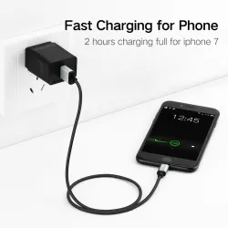 Ugreen - 24A MFi - USB til lyn - datakabel - hurtiglader
