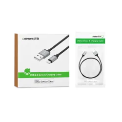 Ugreen - 24A MFi - USB naar lightning - datakabel - snelladerKabels