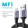 Ugreen - 24A MFi - USB til lyn - datakabel - hurtiglader