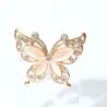 broche de borboleta de cristal