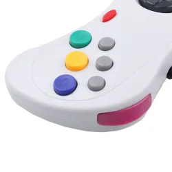 USB kablet gamepad - 6 knapper controller - til Sega MD2 / Genesis