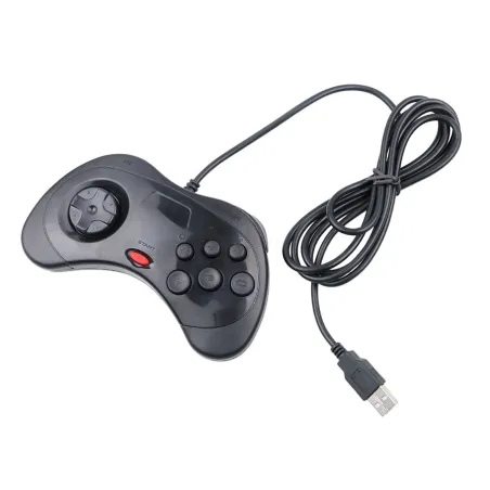 Gamepad przewodowy USB - kontroler z 6 przyciskami - dla Sega MD2 / GenesisInni