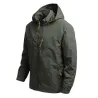 ChaquetasCortavientos de hombre con capucha - chaqueta