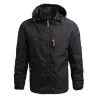 ChaquetasCortavientos de hombre con capucha - chaqueta