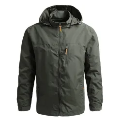 ChaquetasCortavientos de hombre con capucha - chaqueta
