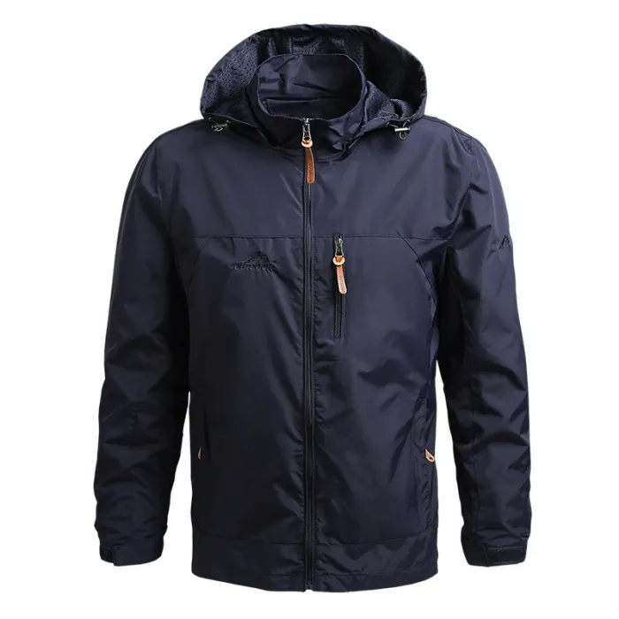 Windjack met capuchon voor herenJassen