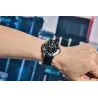 PAGANI DESIGN - montre mécanique - acier inoxydable - étanche - bracelet nylon - noir