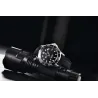 PAGANI DESIGN - montre mécanique - acier inoxydable - étanche - bracelet nylon - noir