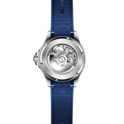 RelojesPAGANI DESIGN - reloj mecánico - acero inoxidable - resistente al agua - correa de nailon - blanco