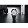 PAGANI DESIGN - mekanisk klokke - rustfritt stål - vanntett - nylonrem - hvit