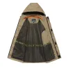 Militärische Herren-Kapuzenjacke – winddicht – wasserdicht