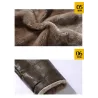 Lämmin nahkatakki turkisella