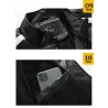 Short leather jacket - decorative patchesJackets
