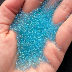 JuguetesCuentas de burbujas de agua de colores - artesanía de resina