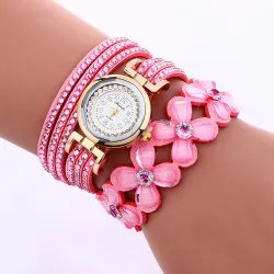 PulseraPulsera de cristal multicapa - con reloj