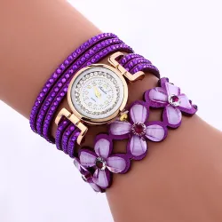 PulseraPulsera de cristal multicapa - con reloj