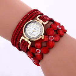 PulseraPulsera de cristal multicapa - con reloj