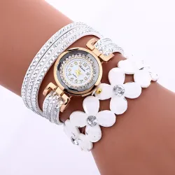 PulseraPulsera de cristal multicapa - con reloj