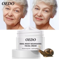 Snail extract face cream - collagen - hyaluronic acid - anti-wrinkle / whitening / moisturizingSkin