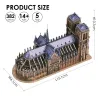 3D metallpuslespill - Notre Dame-katedralen - DIY-modell - byggesett