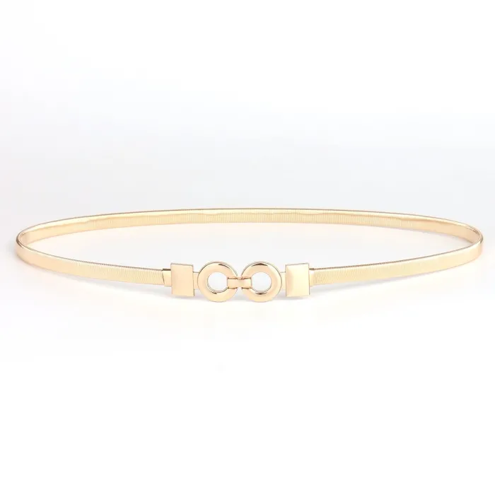 Elegante gouden elastische riemRiemen