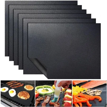 Non-stick BBQ grillmat - hittebestendig - 40 * 33cmBarbecue - BBQ