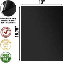 Non-stick BBQ grillmatta - värmebeständig - 40 * 33cm