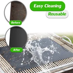 Non-stick BBQ grillmat - hittebestendig - 40 * 33cmBarbecue - BBQ