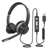 Mpow HC6 - USB kablet headset - hodetelefoner med mikrofon - 3,5 mm