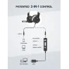 Mpow HC6 - Cuffie cablate USB - cuffie con microfono - 3,5 mm