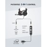 Mpow HC6 - USB kablet headset - hovedtelefoner med mikrofon - 3,5 mm