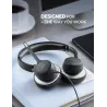 Mpow HC6 - przewodowy zestaw słuchawkowy USB - słuchawki z mikrofonem - 3,5mmSłuchawki