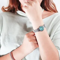 Aromaterapi diffuser armbånd - rustfrit stål mesh rem