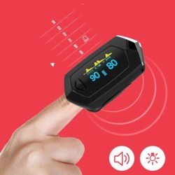 Yongrow – medizinisches digitales Fingerspitzen-Oximeter – Puls-/Blutsauerstoff-/Sättigungsmessgerät – SPO2 PR-Monitor