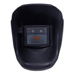 Samościemniający kask spawalniczy - LCD - niebieska czaszkaKask Spawalniczy