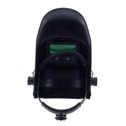 Masque de soudage à assombrissement automatique - LCD - tête de mort bleue