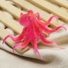 Fluorescerende kunstig blæksprutte - med sugekop - akvariedekoration