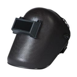 Capacete termoplástico para soldagem flip-up - face shield - TIG - MIG - MMA