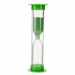 Timeglas - med sand - ur timer - 6 stk