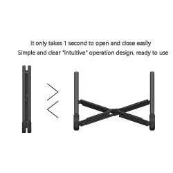 NEXSTAND K7 - support pour ordinateur portable / tablette - pliable - réglable