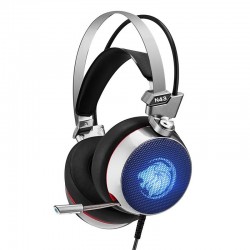 ZOP N43 - gaming høretelefoner - headset med mikrofon / LED lys