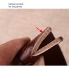 CinturonesCinturón de cuero retro - con hebilla de metal tallado
