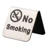 Panneau double face - NON FUMEUR - acier inoxydable