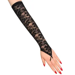 GuantesGuantes largos de encaje sexy - sin dedos