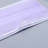 Wegwerp mond-/gezichtsmaskers - 3 laags - antistof - antibacterieel - paarsMondmaskers