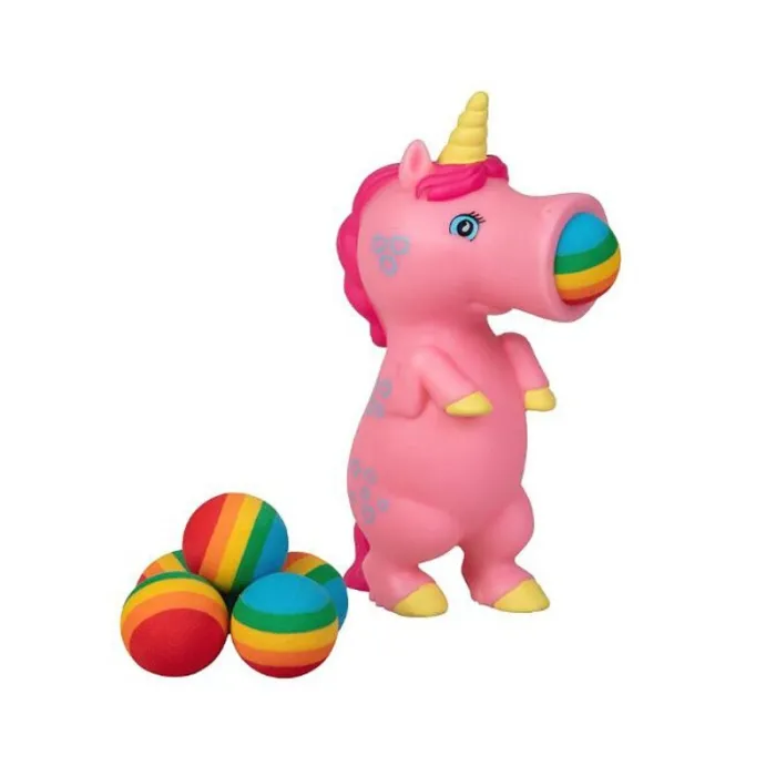 Unicorn formet boldskydespil - fidget legetøj - anti stress / autisme / angstlindring