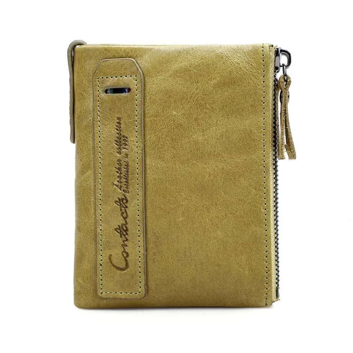 Portefeuille homme en cuir de vachette véritable