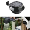 Solar hage / gjerde lys - vanntett lampe - 3 LED