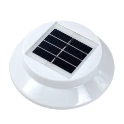 Solar hage / gjerde lys - vanntett lampe - 3 LED